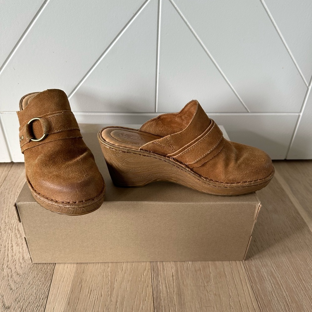 Born Clogs In Camel , Size 9 ( New Without Box) - image 2